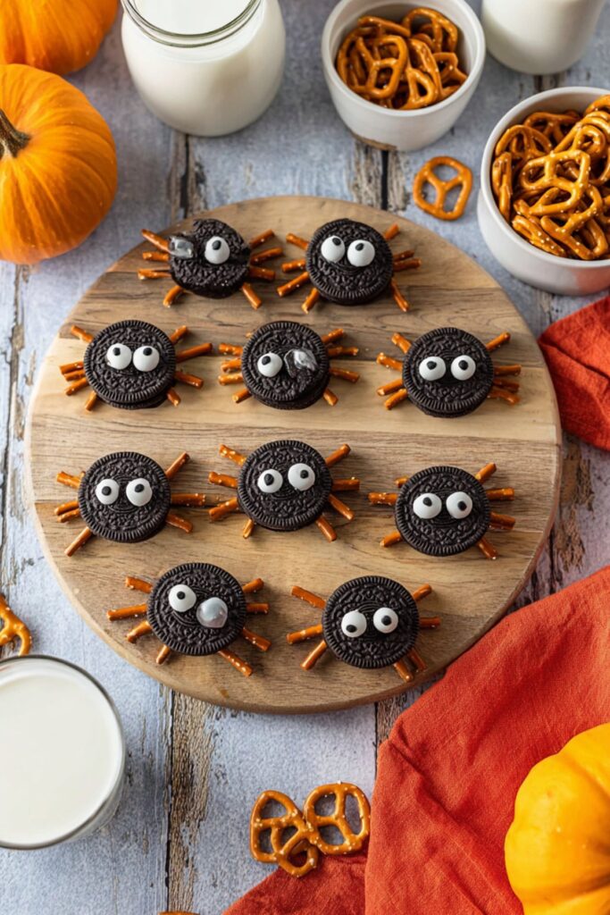 oreo spider cookies