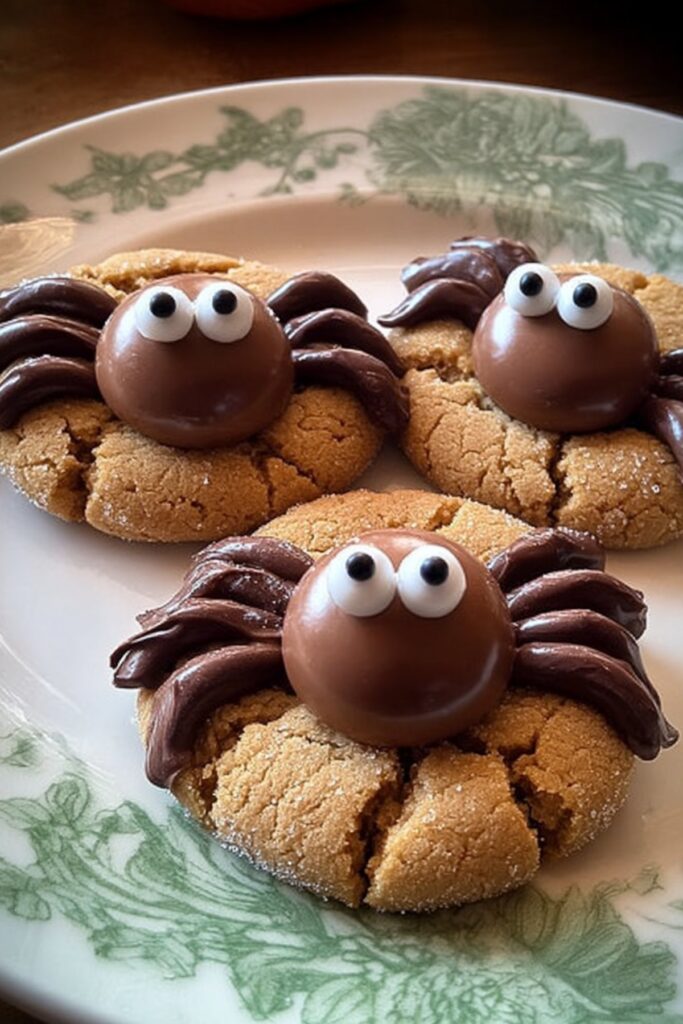spider peanut butter cookie