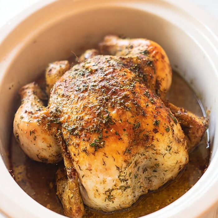Whole chicken seasoned