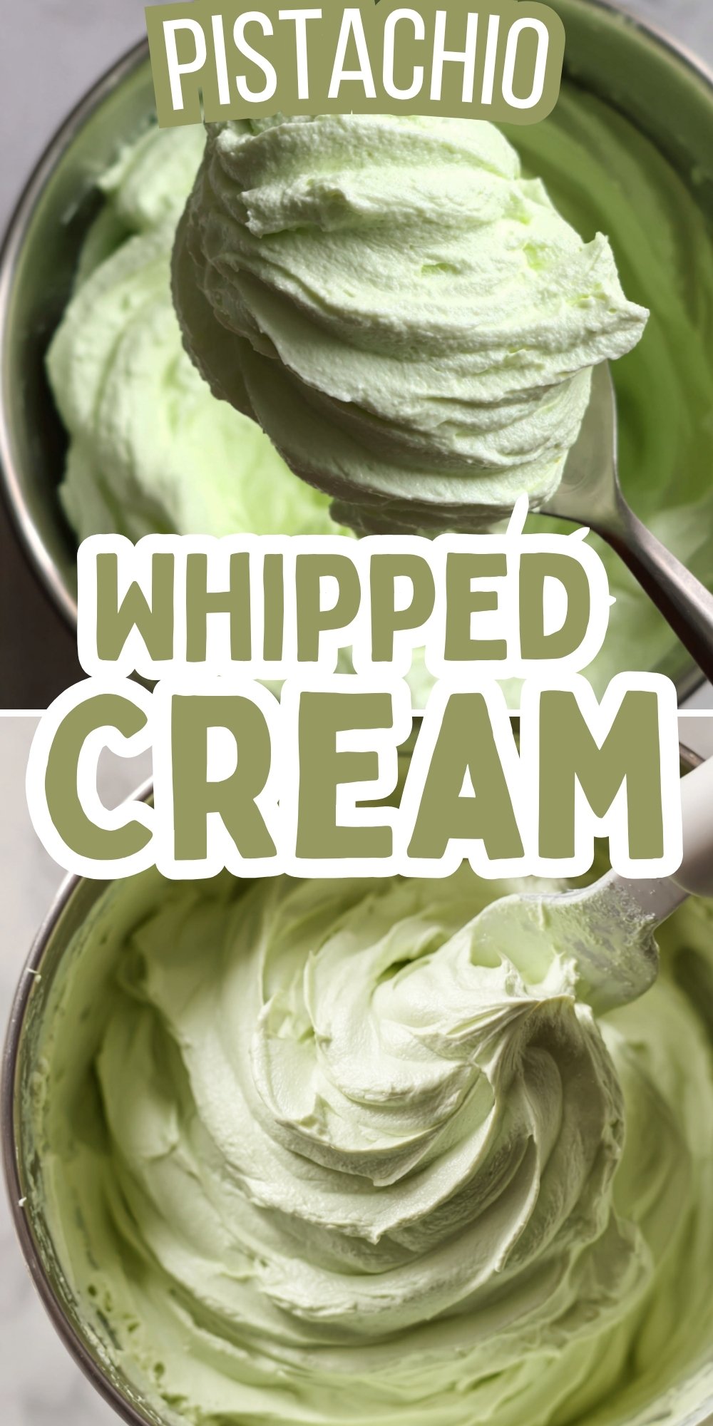Pistachio Whipped Cream