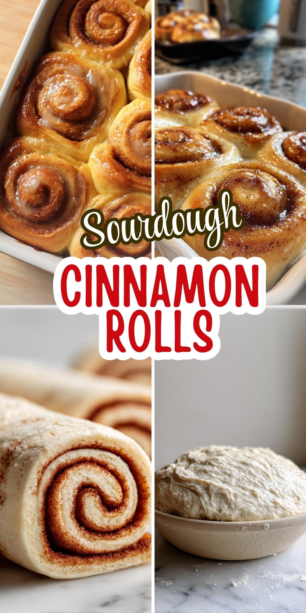 Sourdough Cinnamon Rolls