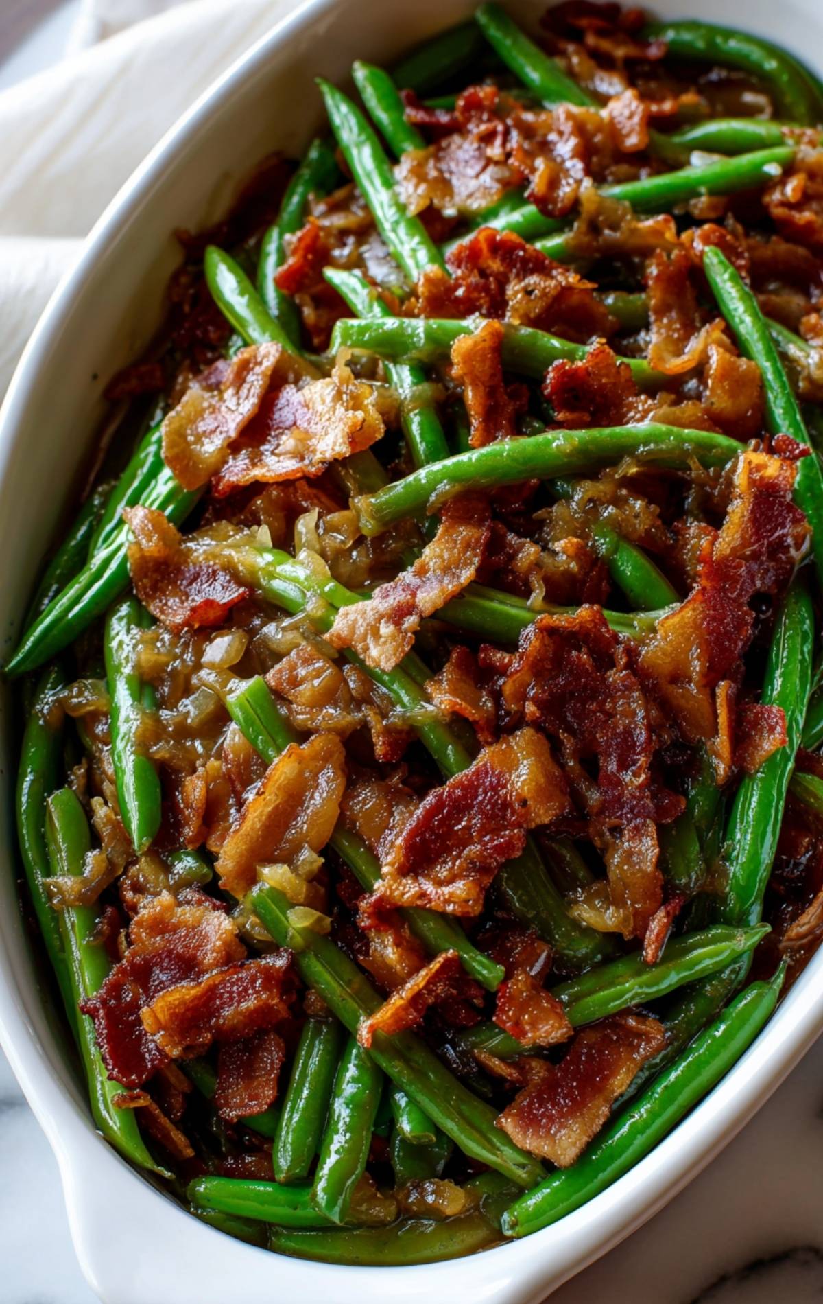 Green Bean Casserole With Bacon