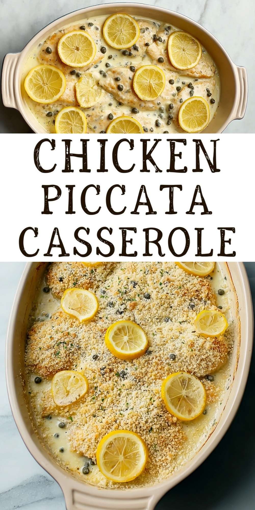 Chicken Piccata Casserole