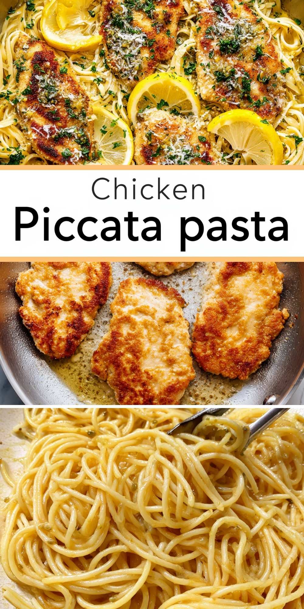 Chicken Piccata pasta