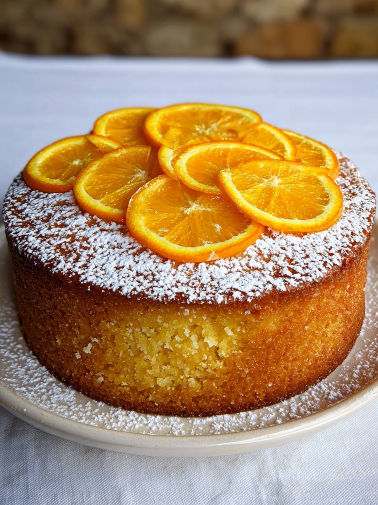 Italian Orange Olive Oil Cake
