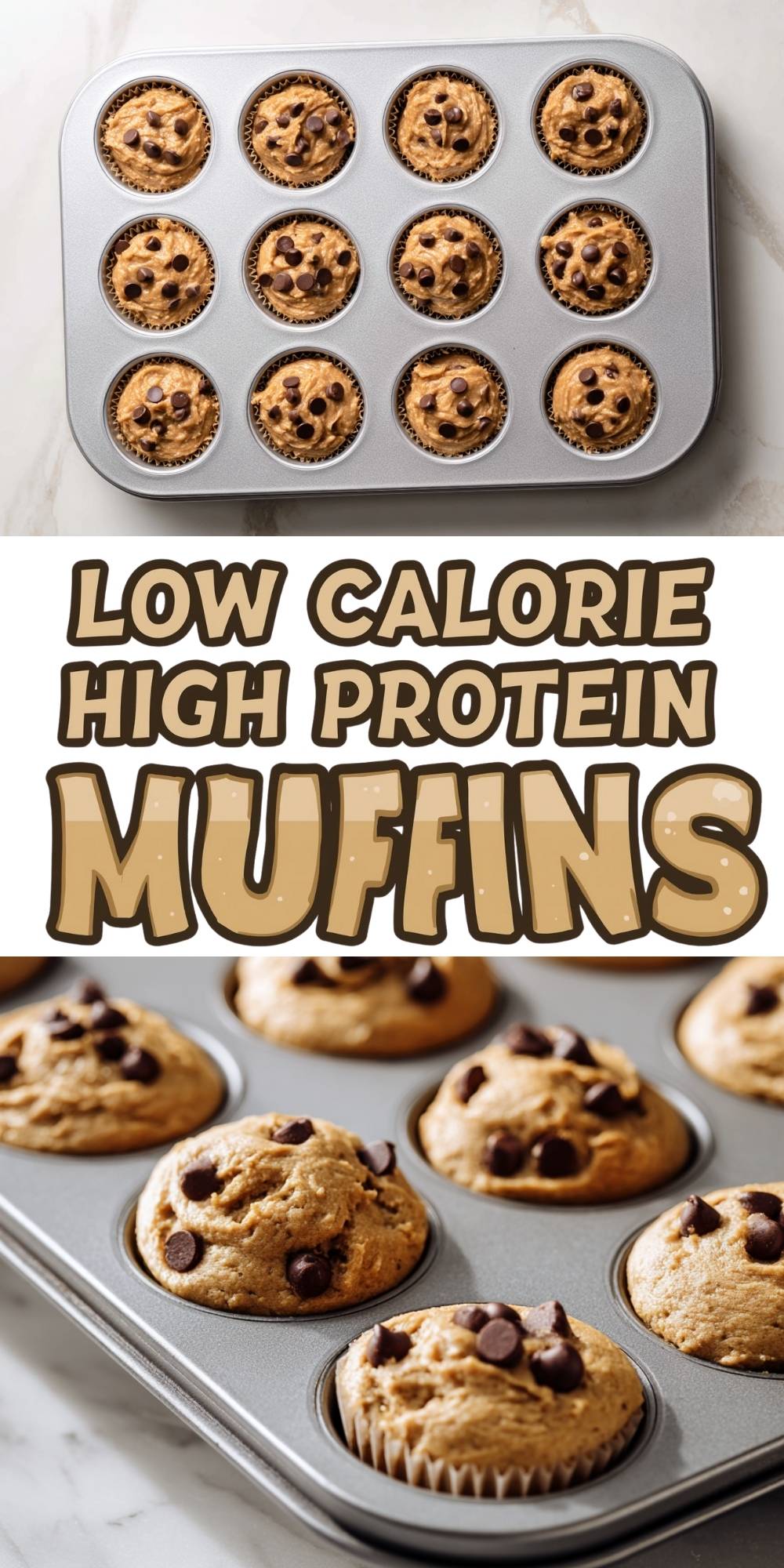 Low Calorie High Protein Banana Muffins
