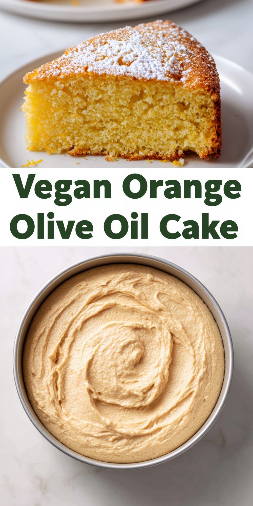 Vegan Orange Olive Oil Cake