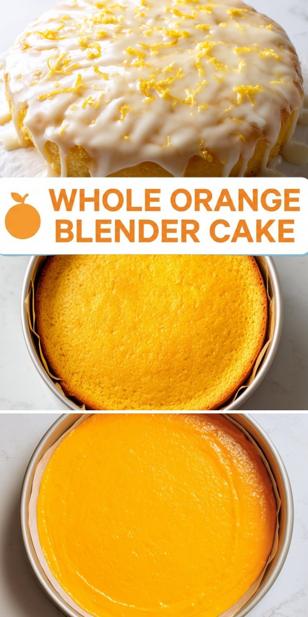 Whole Orange Blender Cake