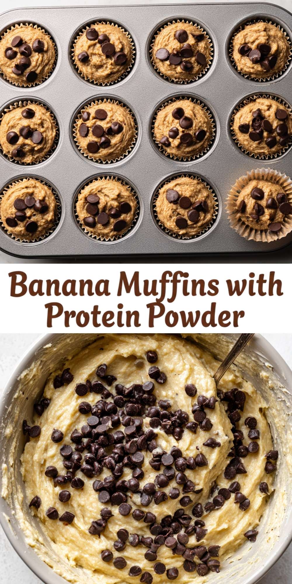 banana muffins with protein powder