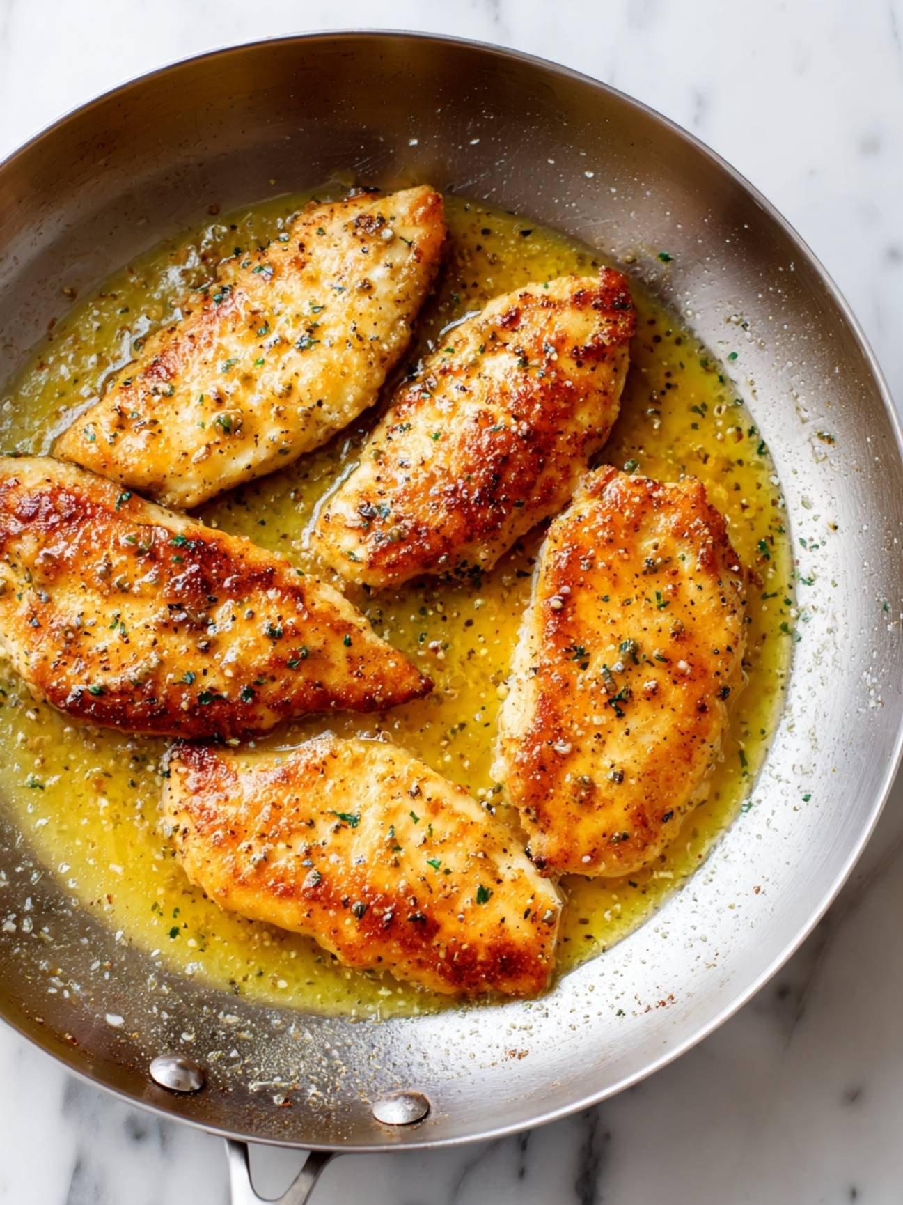 Chicken Piccata with Lemon Sauce