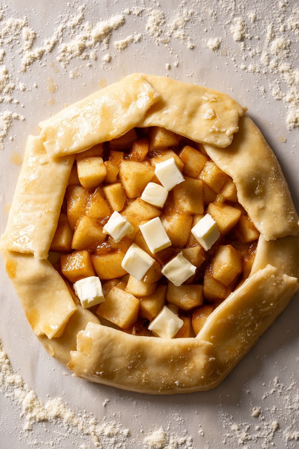 apple gallette recipe easy puff pastry