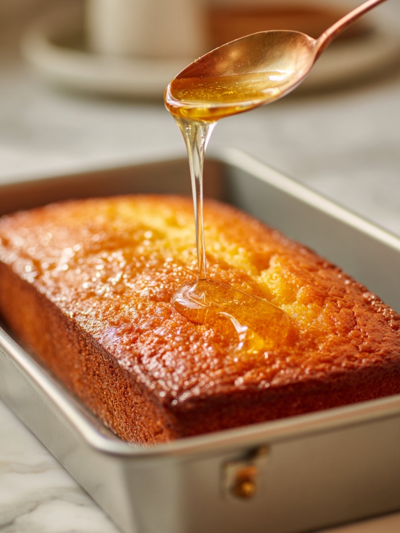 Greek Orange Cake with Syrup