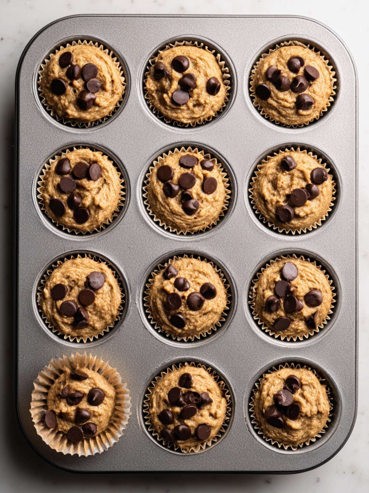 banana muffins with protein powder