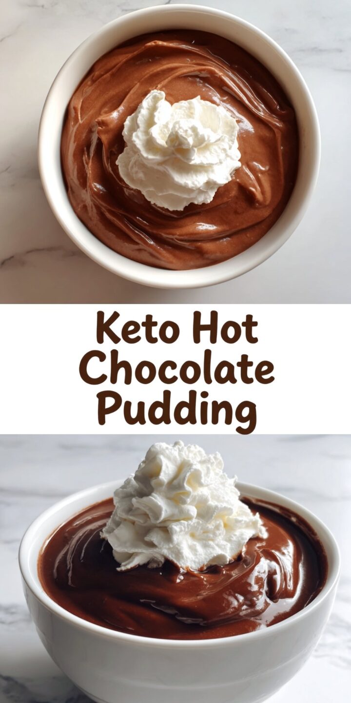 Keto Hot Chocolate Pudding