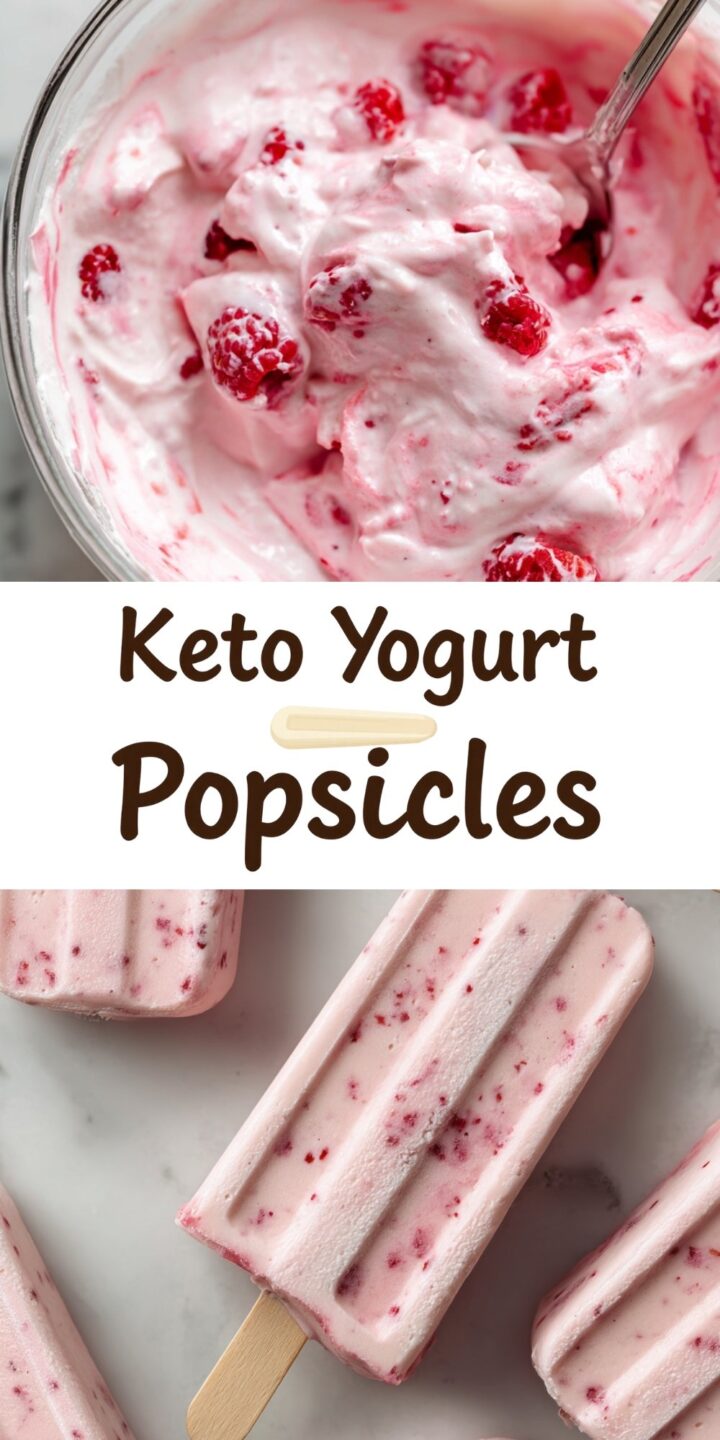 Keto Yogurt Popsicles