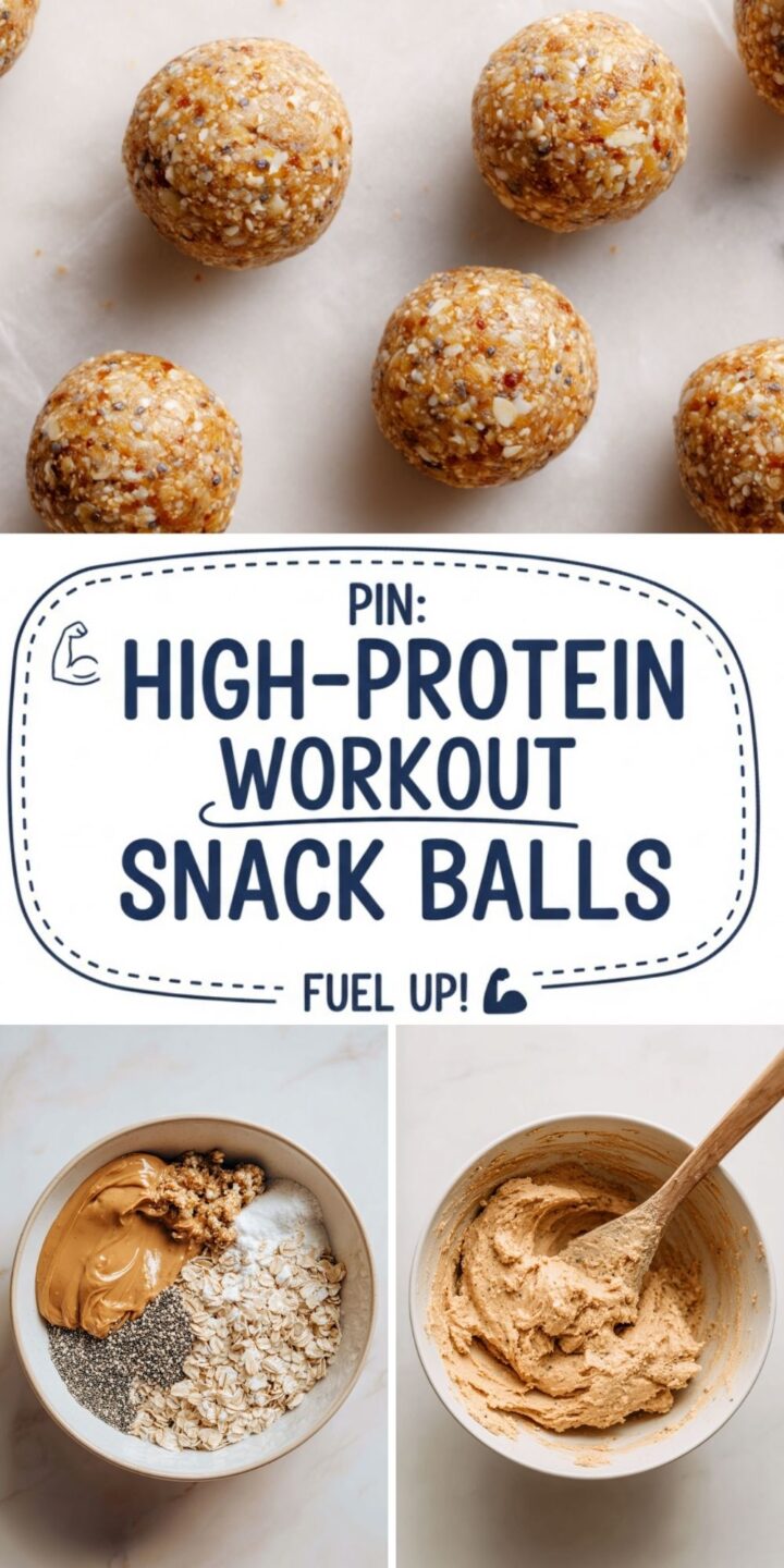 High Protein Workout Snack Balls