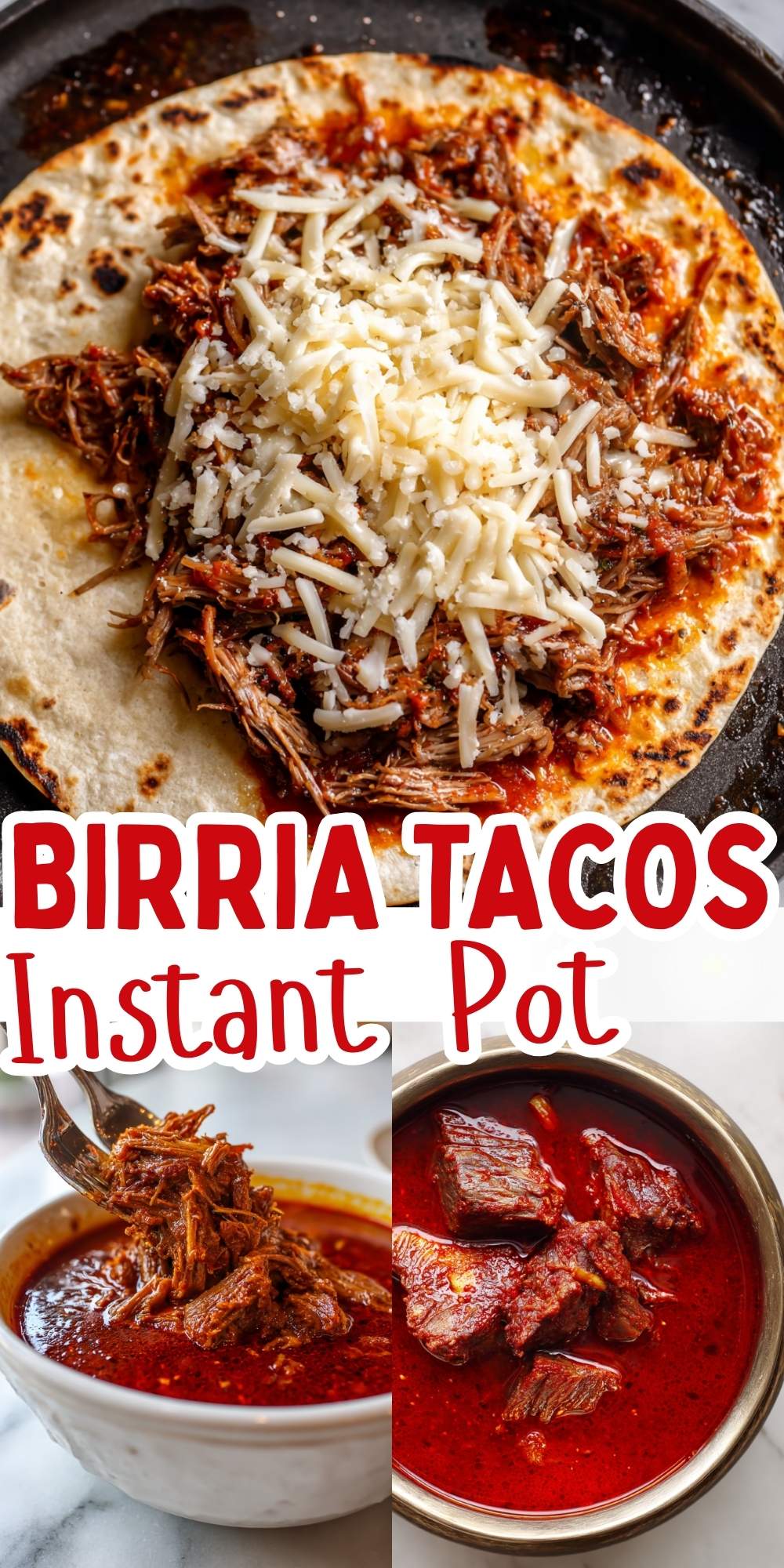 Instant Pot Birria Tacos
