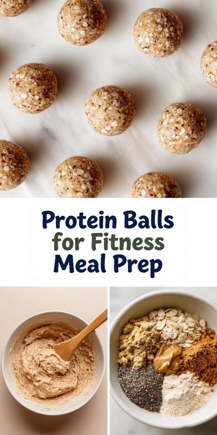 Protein Balls for Fitness Meal Prep