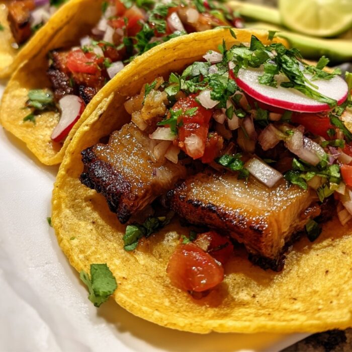 Chicharrón Tacos (Tacos)