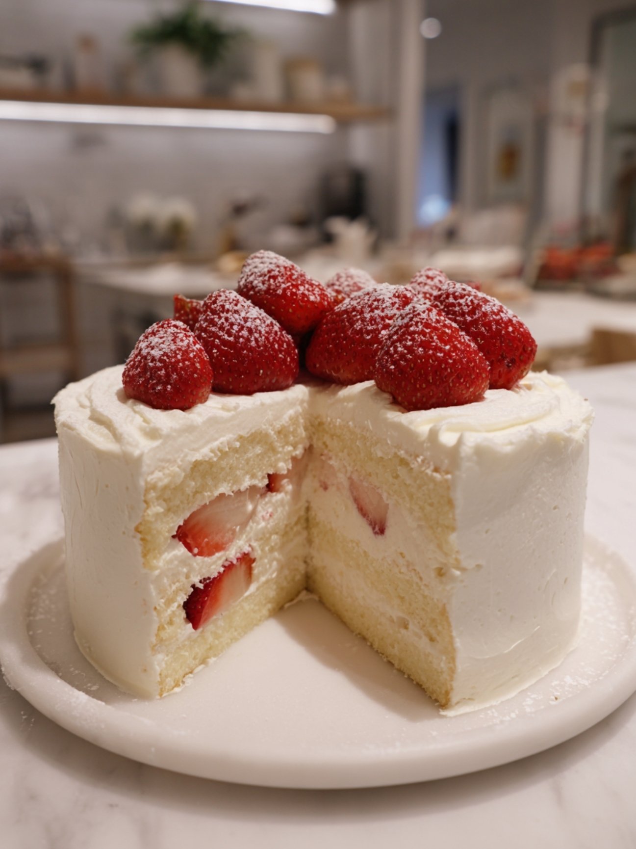 step 4 - Japanese Strawberry Shortcake Recipe
