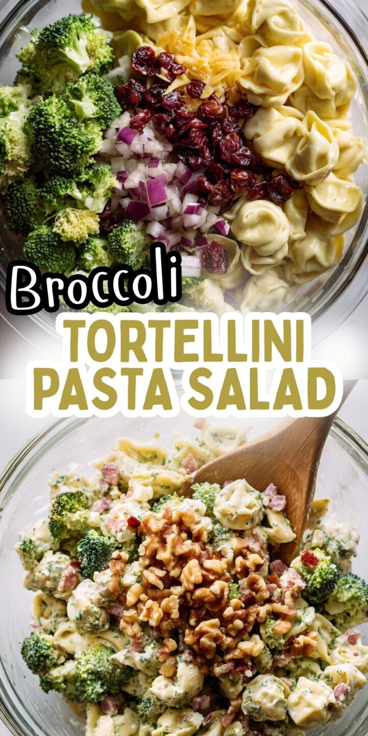 Broccoli Tortellini Pasta Salad Recipe