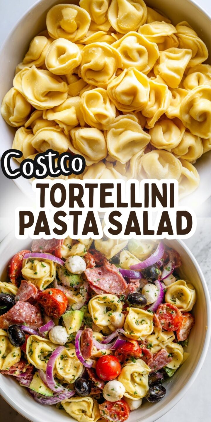 Costco Tortellini Pasta Salad Easy Copycat Recipe