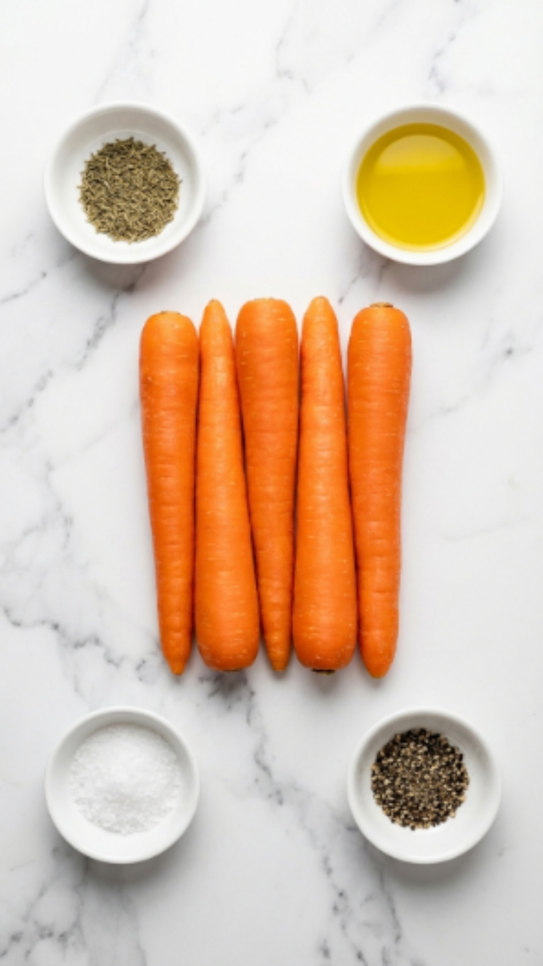 Ingredients for Air Fryer Carrots