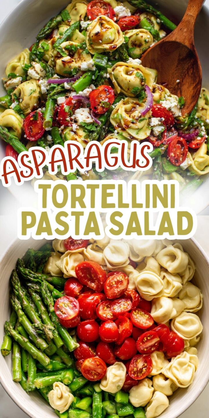 Asparagus Tortellini Pasta Salad Recipe