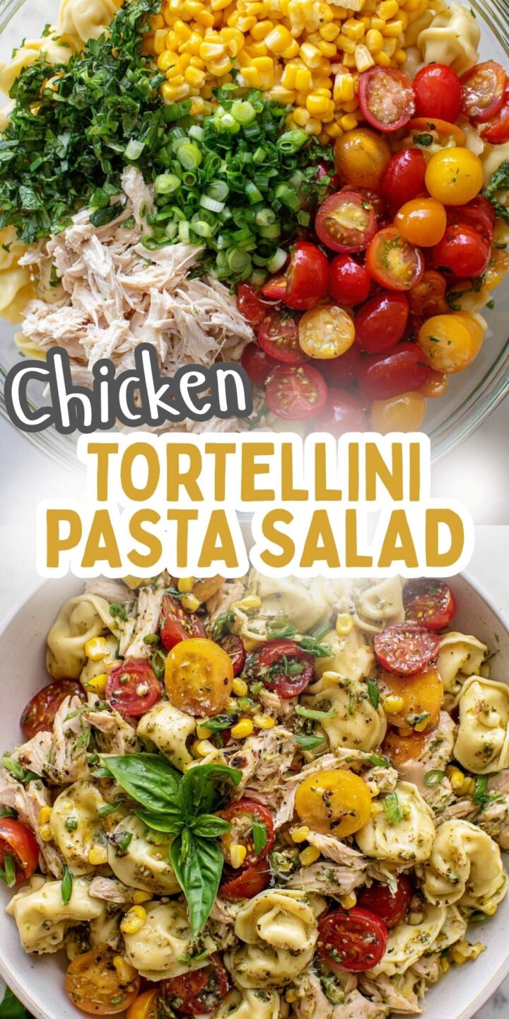 Chicken Tortellini Pasta Salad Recipe