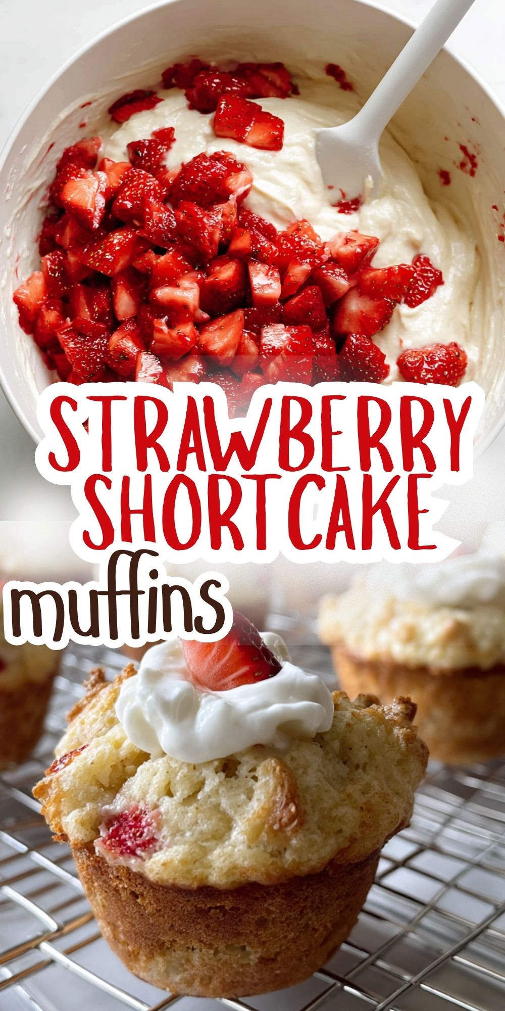 gluten free strawberry shortcake muffins recipe
