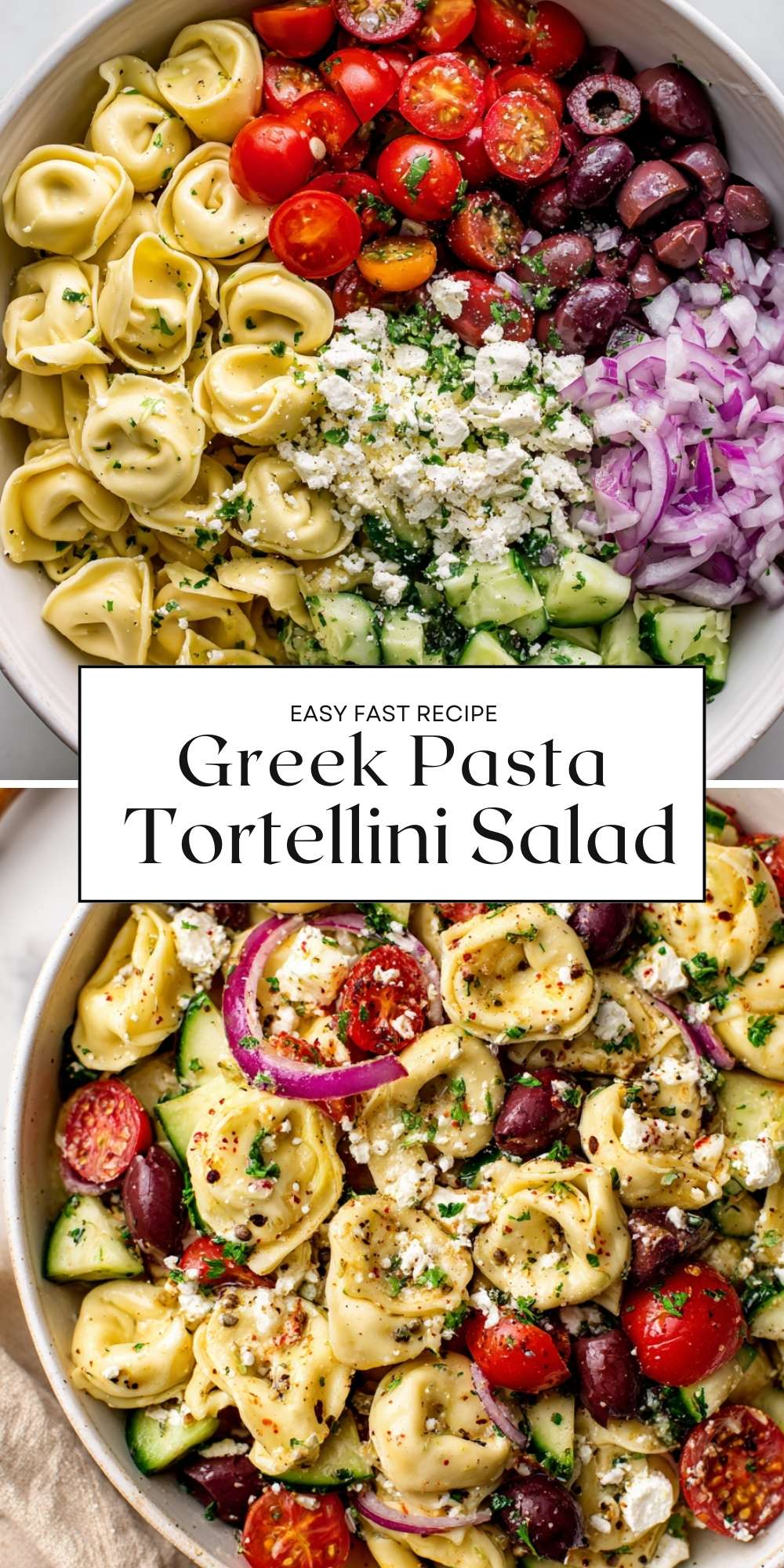 greek tortellini pasta salad