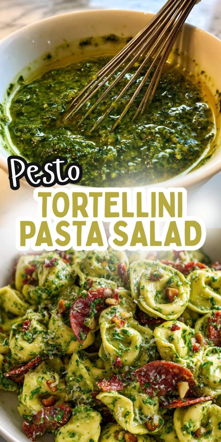 Pesto Tortellini Pasta Salad Easy 25 Minute Recipe