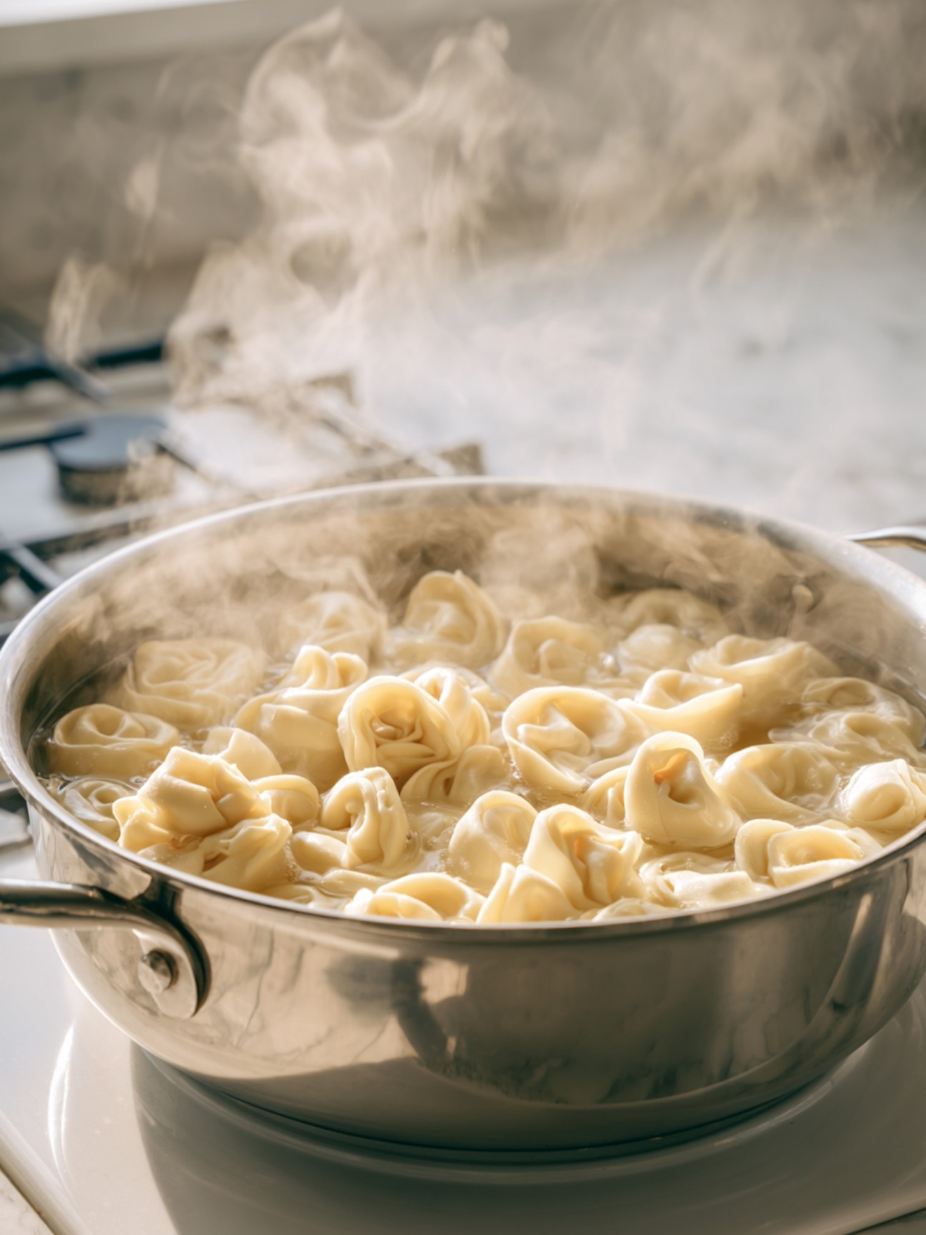 step 1 - tortellini pasta salad