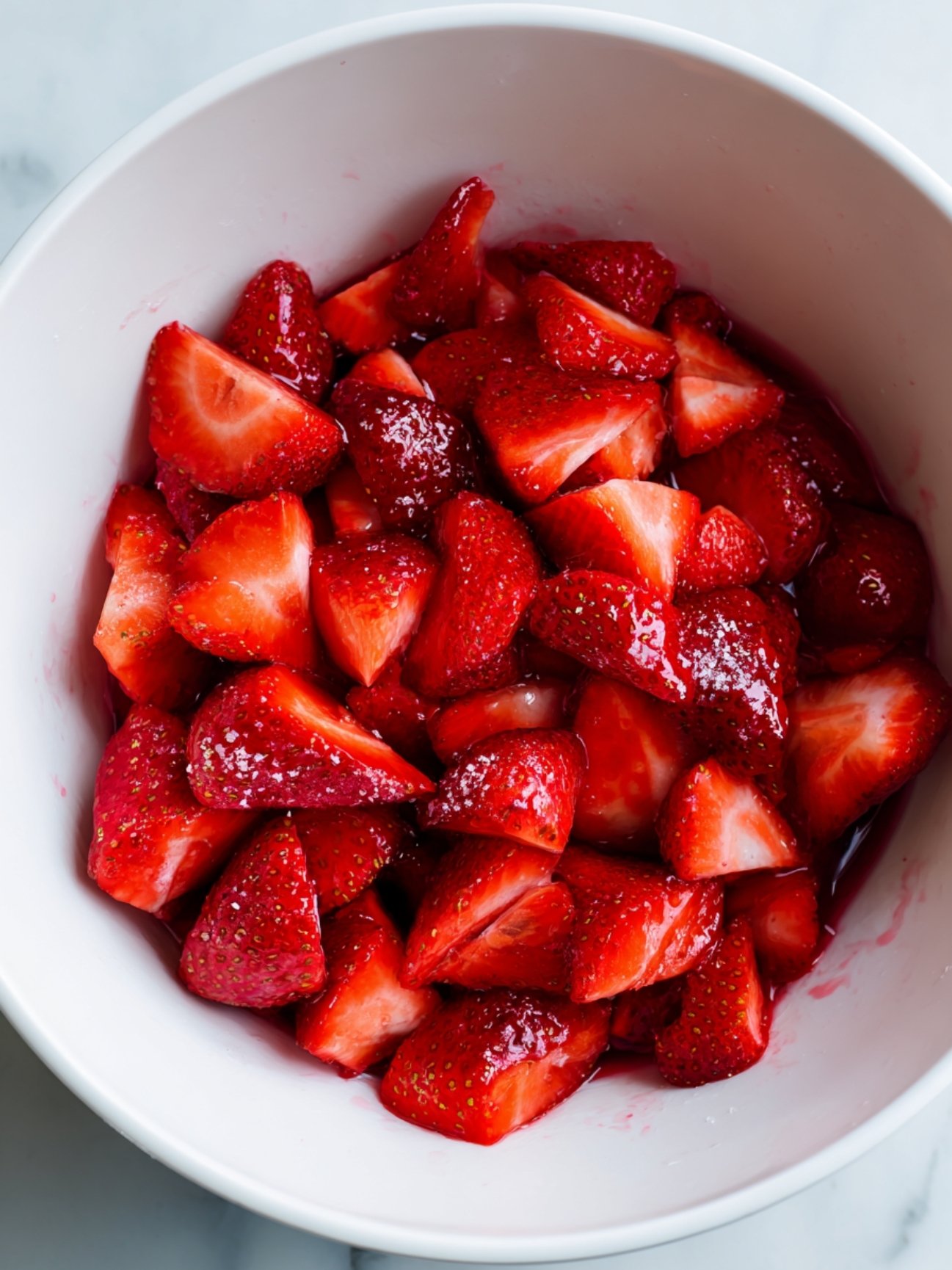 step 2 _ gluten free strawberry shortcake