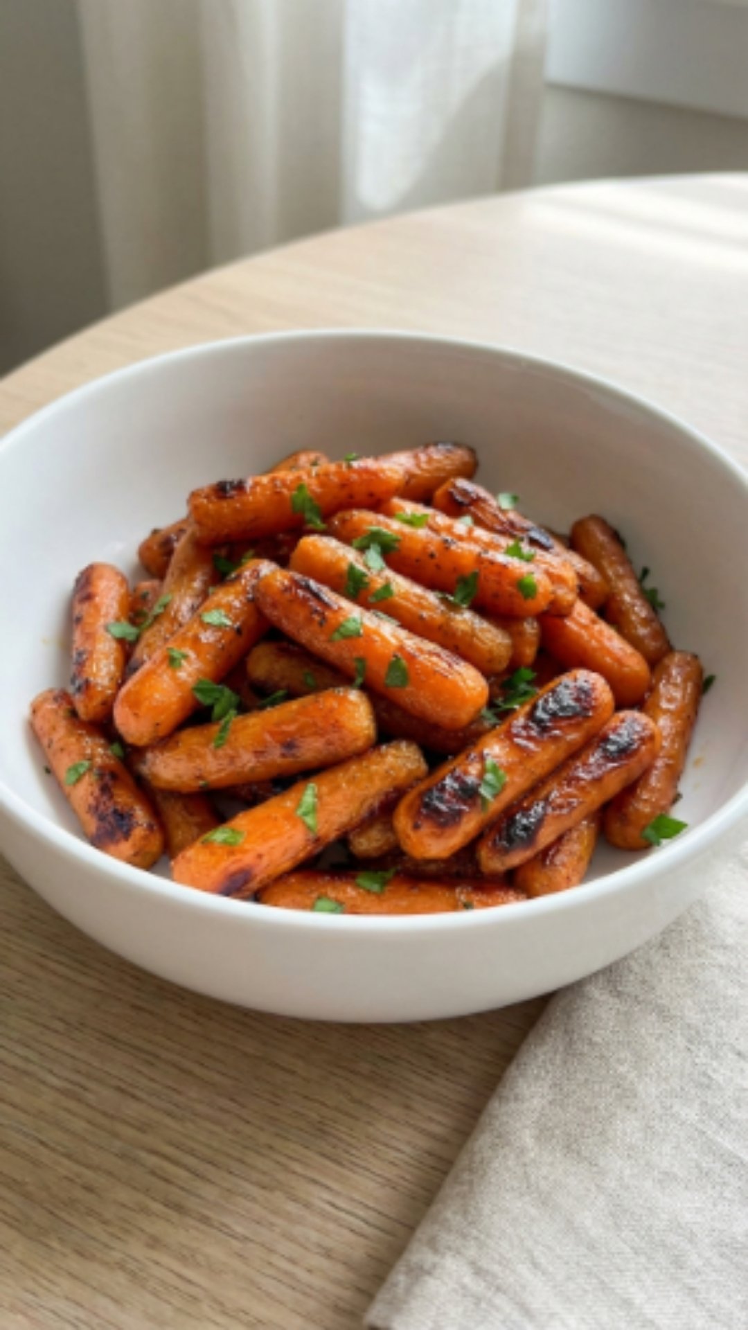 step 3 - Air Fryer Baby Carrots
