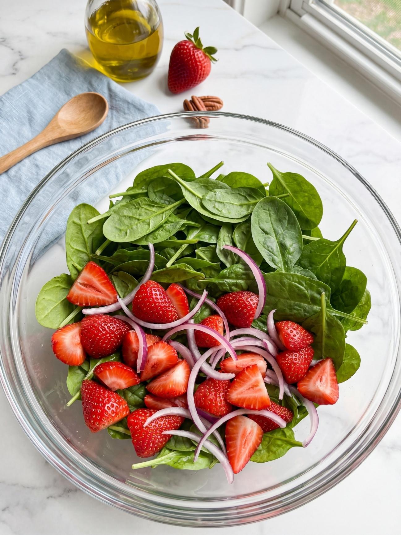 Spinach-Strawberry-Pecan-salad-step-4