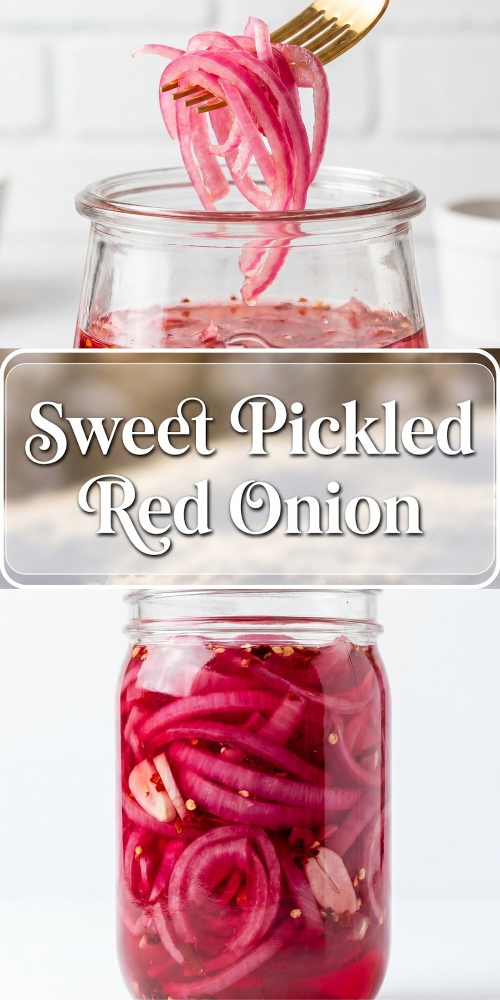 Sweet Pickled Red Onion Recipe