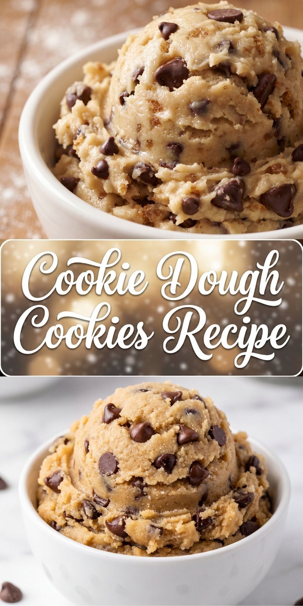 Cookie Dough Cookies Recipe