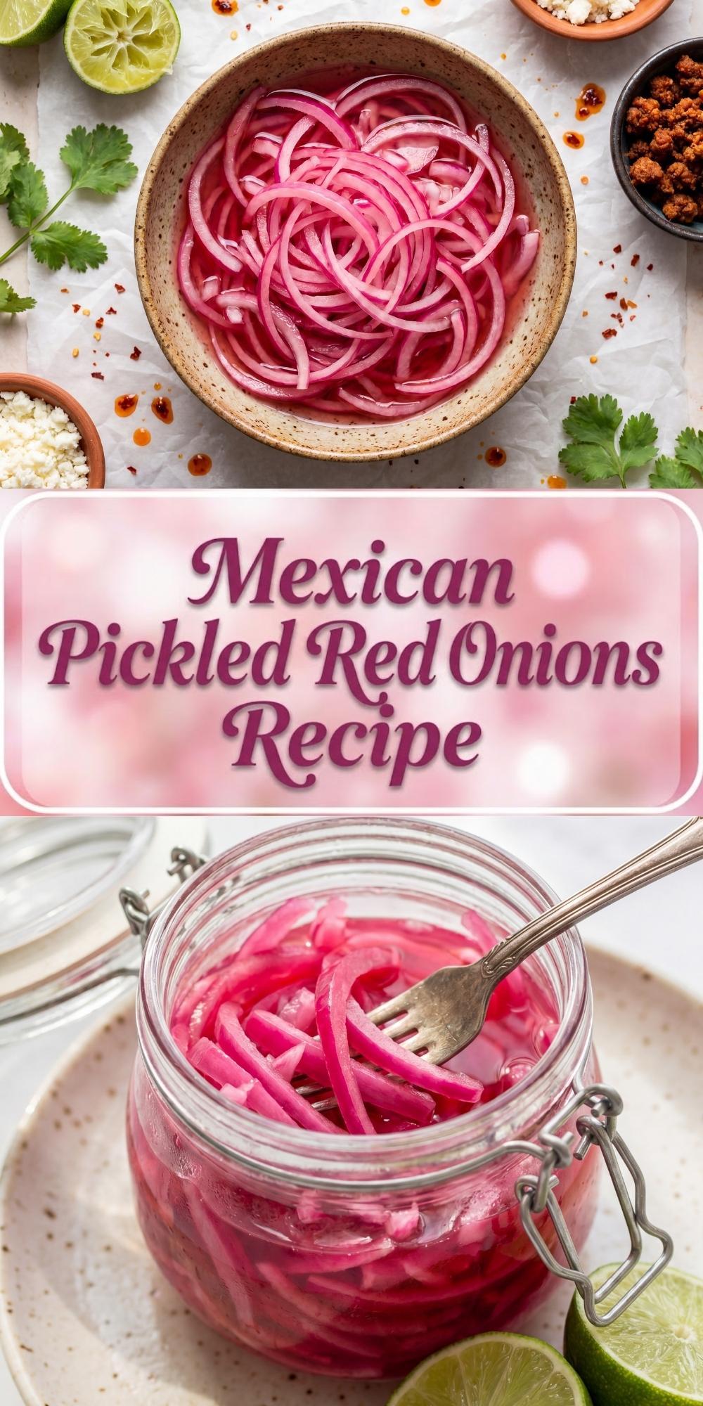 Mexican Pickled Red Onions Recipe